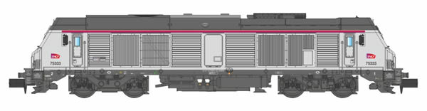 REE Modeles NW-108 - French Diesel Locomotive Class BB-75000 SNCF Intercity n°75333 - Era V-VI